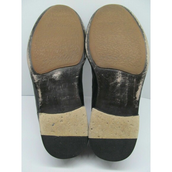 Peluso Black Leather Wingtip Oxfords Mens Size US 9 EUR 40 - Picture 3 of 9